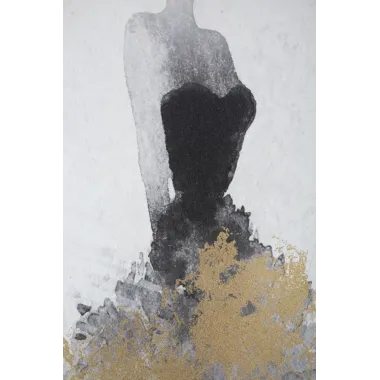 DRUK ZŁOTEJ TAŃCZERKI 80X3X120 cm